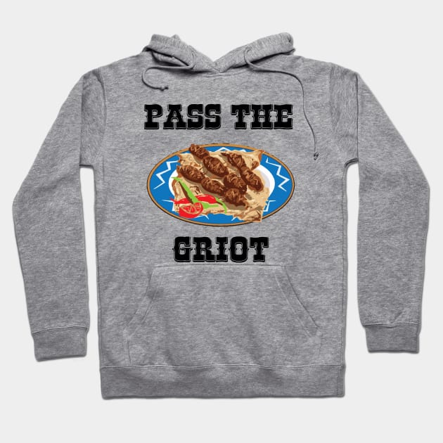 Pass The Griot Haiti Thanks Giving Haitian Hoodie by alltheprints